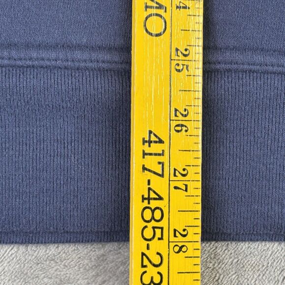 The North Face Hoodie Sweatshirt Mens XL Navy Blue Half Dome Pullover Logo TNF - Picture 8 of 9